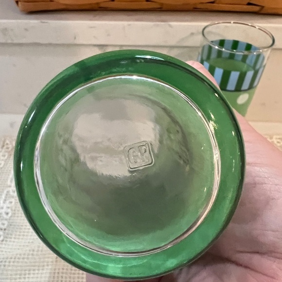 Gail Pittman Provence 12oz Glass Tumblers Set of 2 - Picture 5 of 7